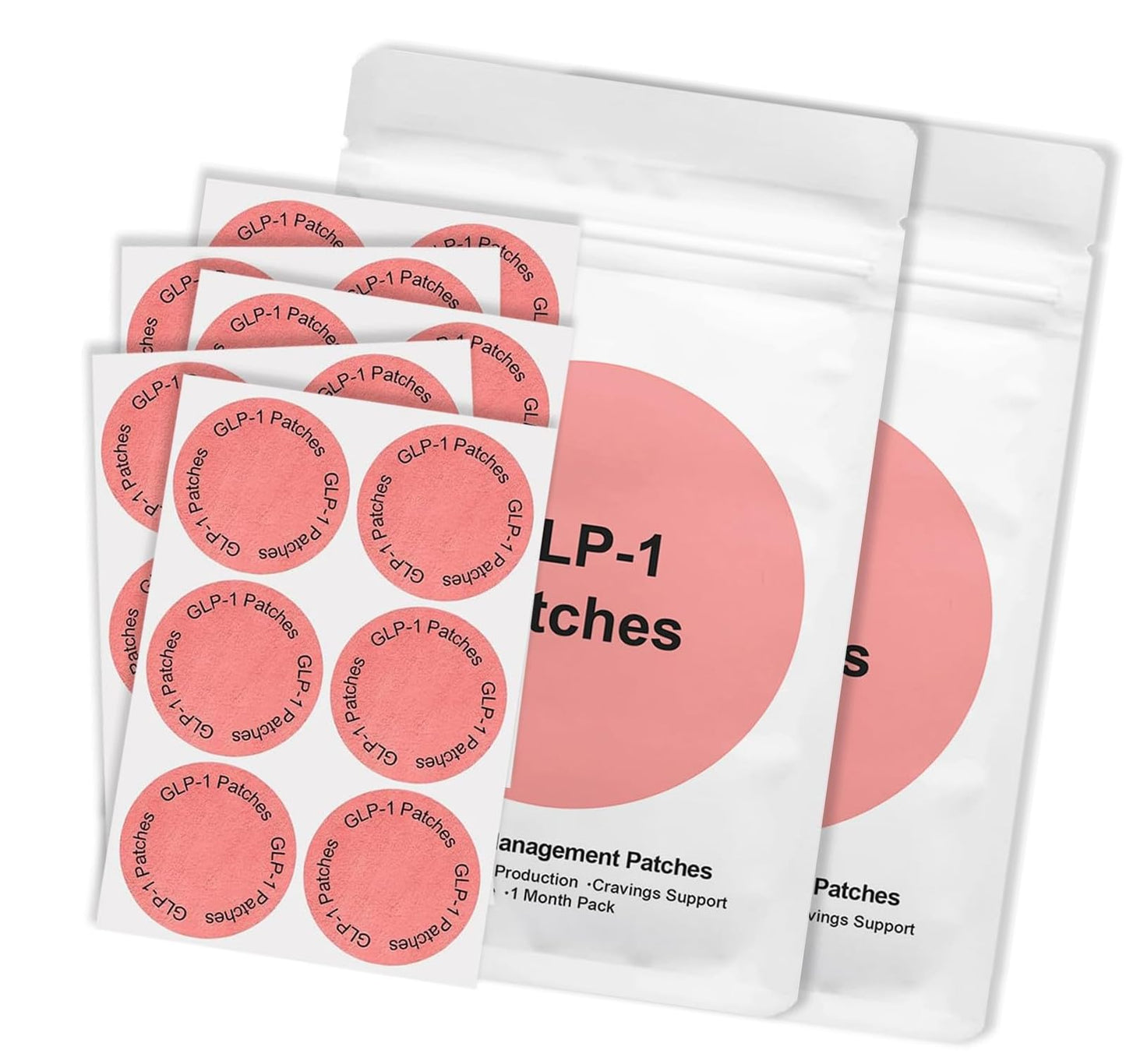 Return to Calm GLP-1 Patches for Women and Men- 2 Pack,60 Patches