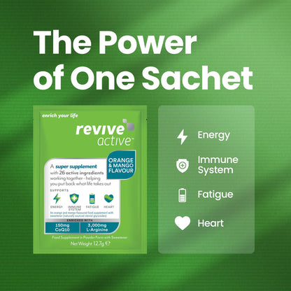 REVIVE ACTIVE Vitamin Mineral and Amino Complex - 30 Day, 30 Sachets