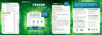 REVIVE ACTIVE Vitamin Mineral and Amino Complex - 30 Day, 30 Sachets