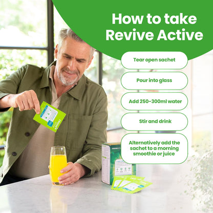 REVIVE ACTIVE Vitamin Mineral and Amino Complex - 30 Day, 30 Sachets