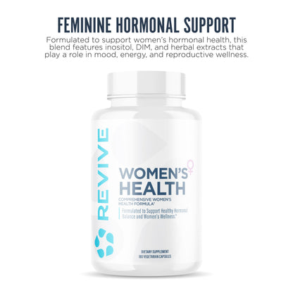 Revive MD Hormone Balance for Women – Hormone Support Supplement (180 Capsules)