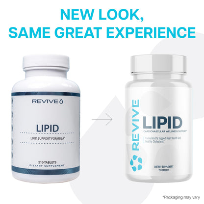 Revive MD Lipid Support Formula – Healthy Cholesterol, Endothelial & Triglyceride Support (30 Servings)