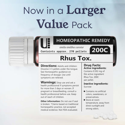 Rhus Toxicodendron 200C Homeopathic Remedy – Urenus