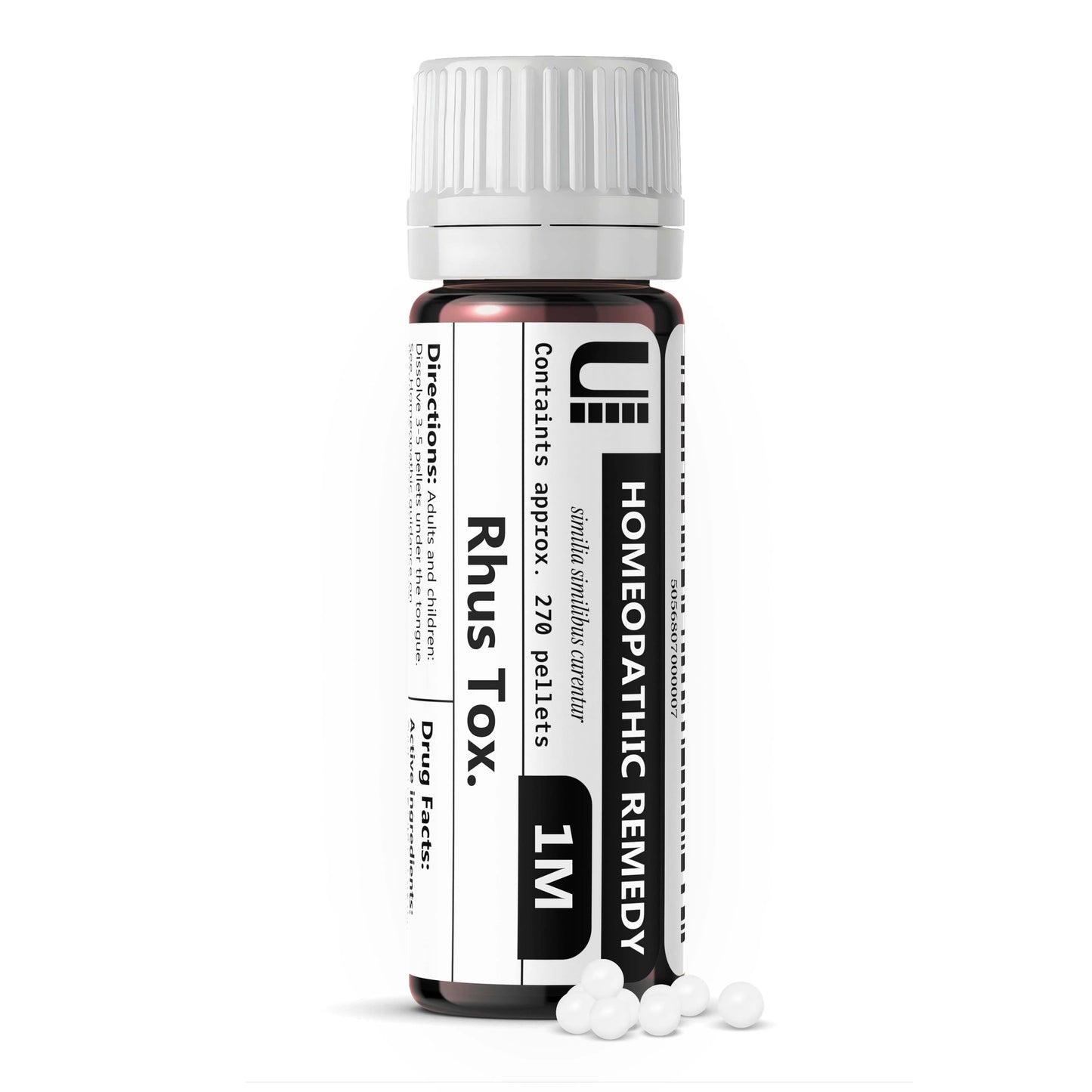 Rhus Toxicodendron 1M Homeopathic Remedy - 270 Pellets (Lactose-Free)