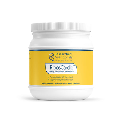 Researched Nutritionals RibosCardio ATP Energy Powder – D-Ribose & L-Carnitine (41.4 g)