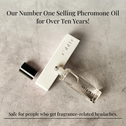Riddle Original Roll-On Pheromone Perfume Made in USA | Cruelty-Free