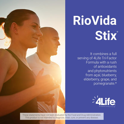 4Life Transfer Factor RioVida Stix Tri-Factor Formula – Immune Support (15 Packets)