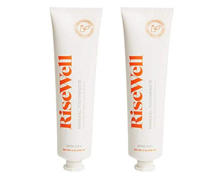 RiseWell Japanese Style Toothpaste, Natural – Fluoride-Free, Hydroxyapatite