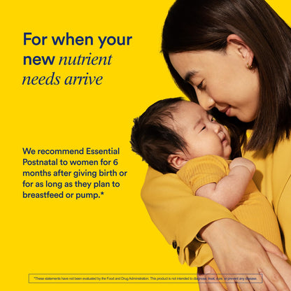 Ritual Essential for Women Postnatal Multivitamin – Omega-3 DHA & Lactation Support, 30‑Day