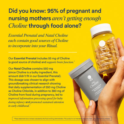 Ritual Essential Women Prenatal Multivitamin – Vegan, Non-GMO