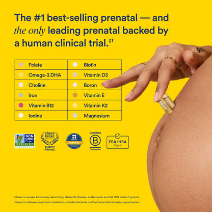 Ritual Essential Women Prenatal Multivitamin – Vegan, Non-GMO