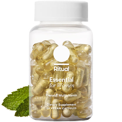Ritual Essential Women Prenatal Multivitamin – Vegan, Non-GMO