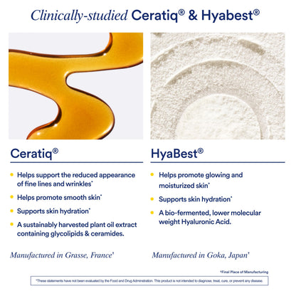 Ritual HyaCera Skin Supplement with Hyabest® & Ceratiq® – 30 Day Vanilla Formula