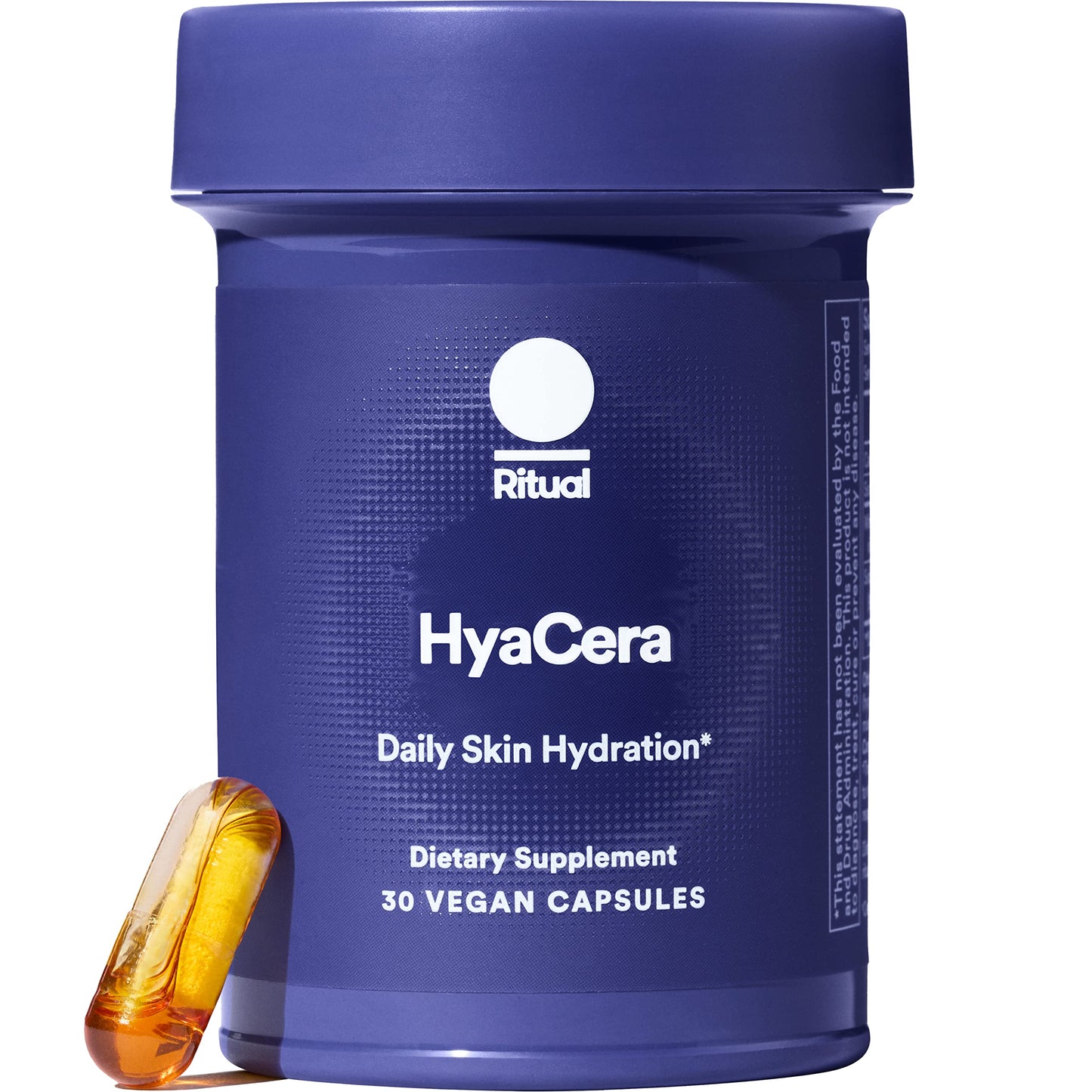 Ritual HyaCera Skin Supplement with Hyabest® & Ceratiq® – 30 Day Vanilla Formula