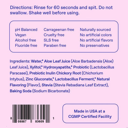 Riven Probiotic Mouthwash – pH-Balancing, Fluoride-Free