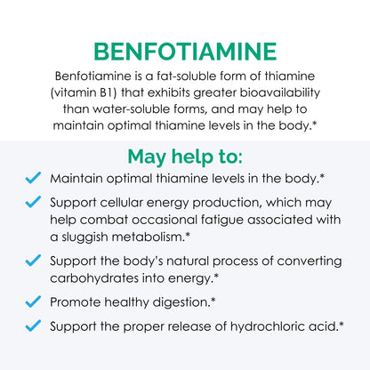 Rootcology by Dr. Izabella Wentz | Benfotiamine 300mg | 120 Capsules