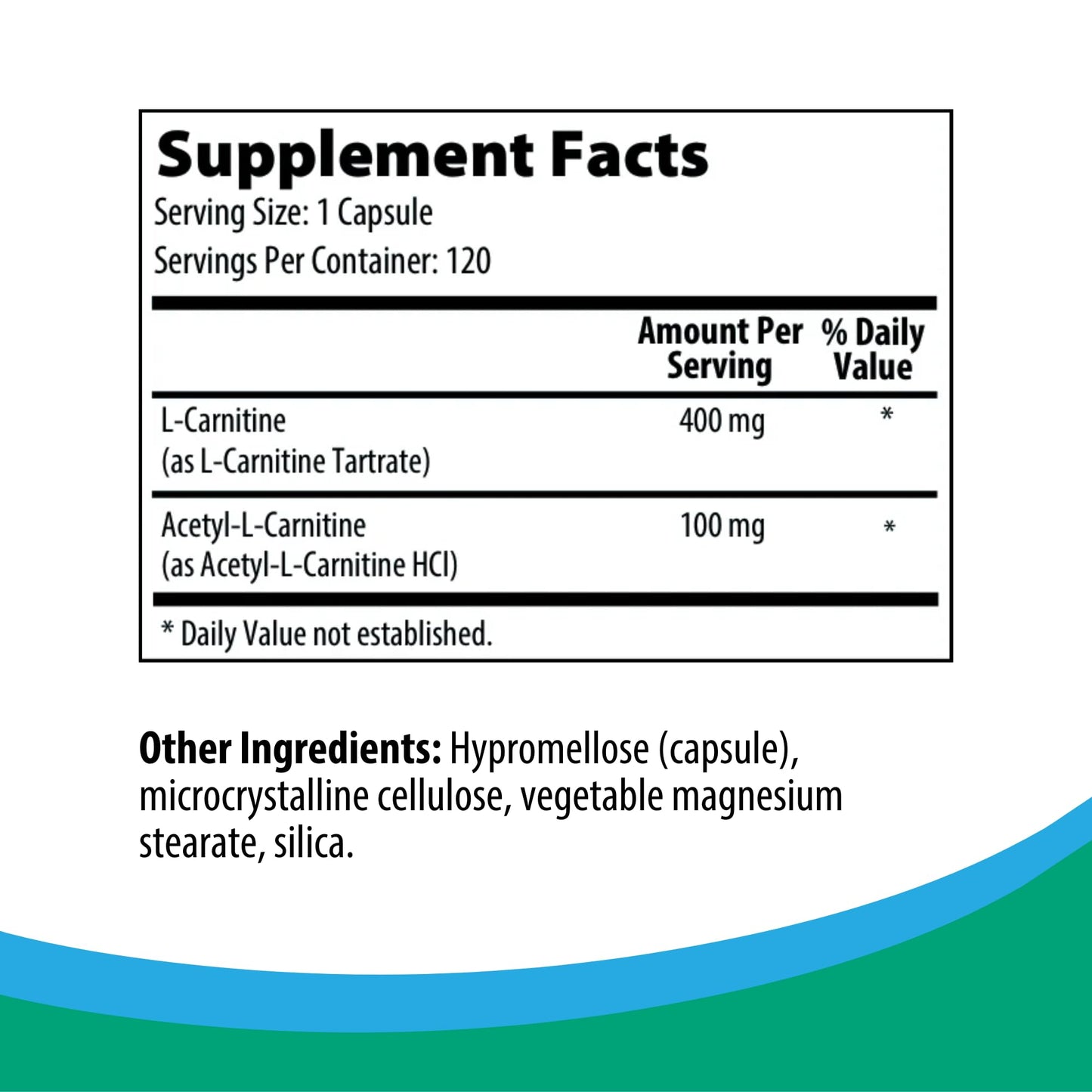 Rootcology by Dr. Izabella Wentz | Carnitine Blend | L-Carnitine & Acetyl-L-Carnitine Formula | Vegetarian Friendly | 120 Capsules