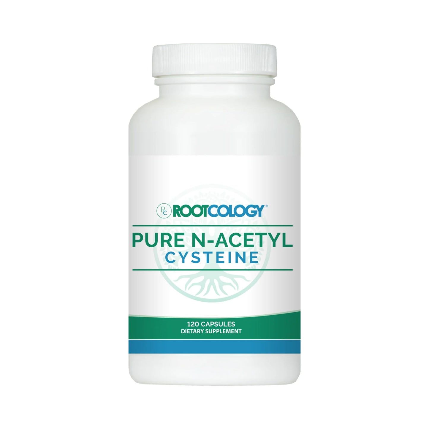 Rootcology by Dr. Izabella Wentz | Pure N-Acetyl Cysteine | (NAC) 900mg | 120 Capsules
