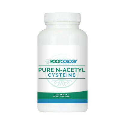 Rootcology by Dr. Izabella Wentz | Pure N-Acetyl Cysteine | (NAC) 900mg | 120 Capsules