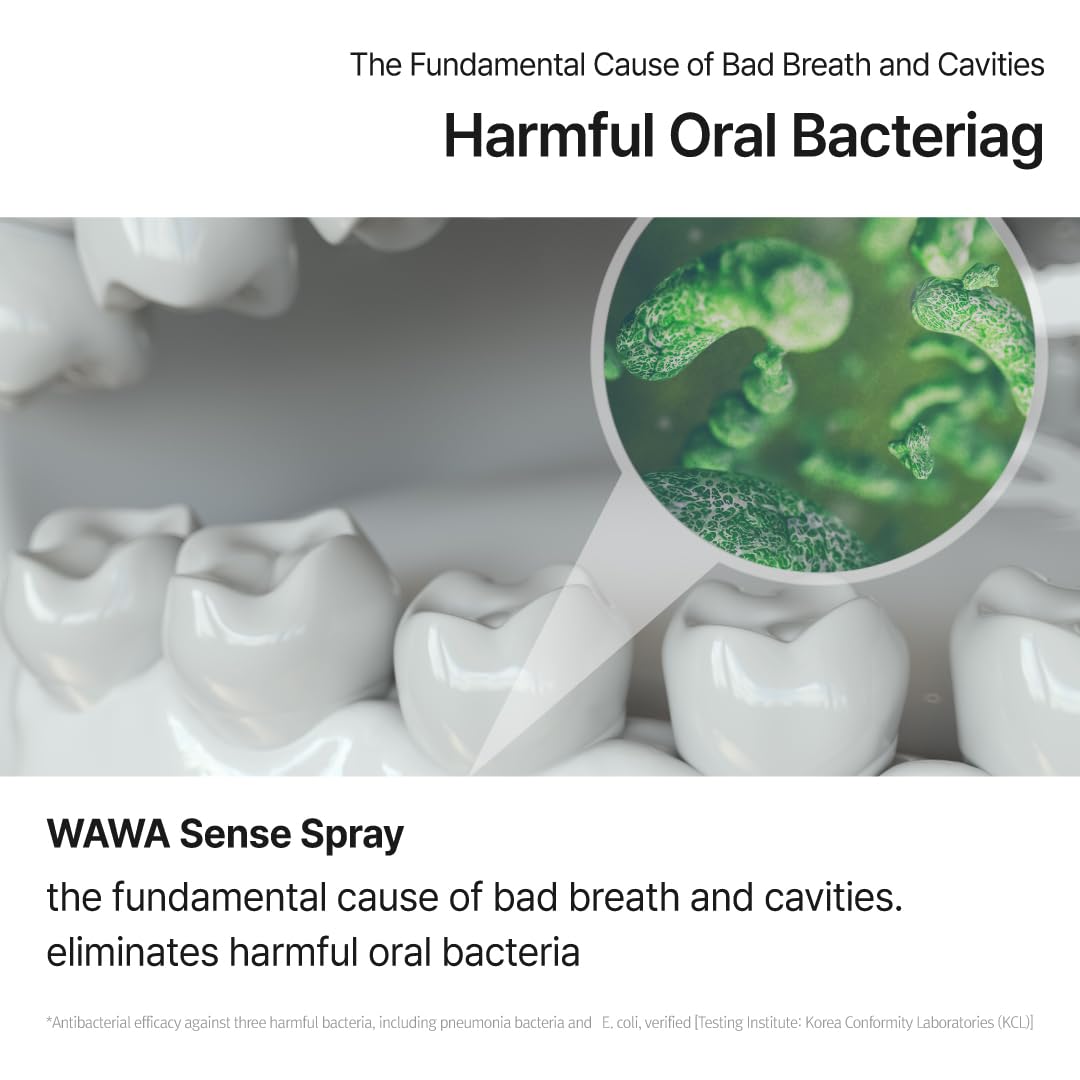 ROROBELL Wawa Sense Spray — Oral Care Mouth Freshener (3 x 1/3 oz)