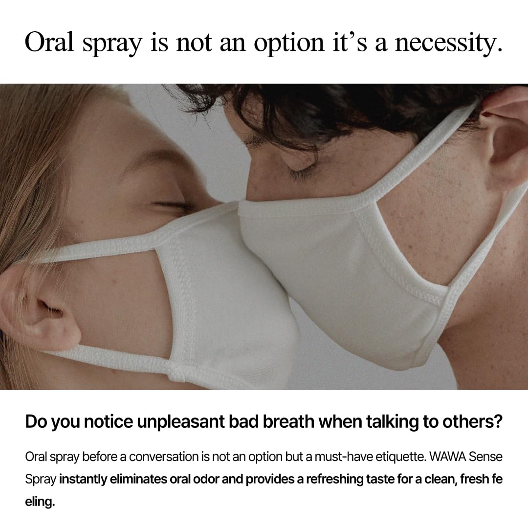 ROROBELL Wawa Sense Spray Oral Care – Fights Bad Breath (1/3 Fl Oz)