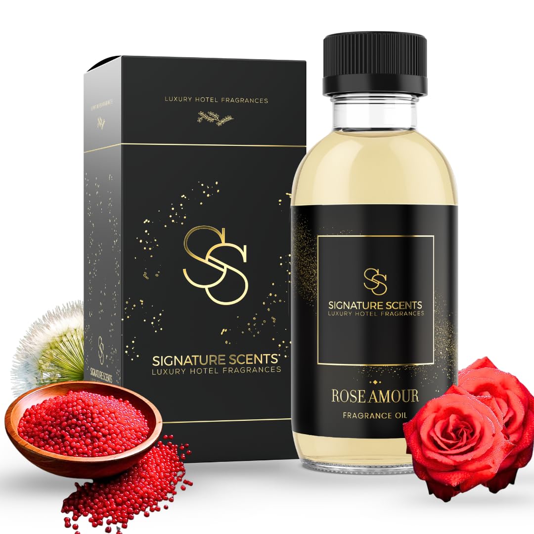 Rose Amour Diffuser Oil 120ml - Luxury Hotel & Home Aromatherapy