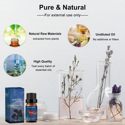 BURIBURI Rose Essential Oil 10ml – 100% Pure, Undiluted & Natural Aromatherapy