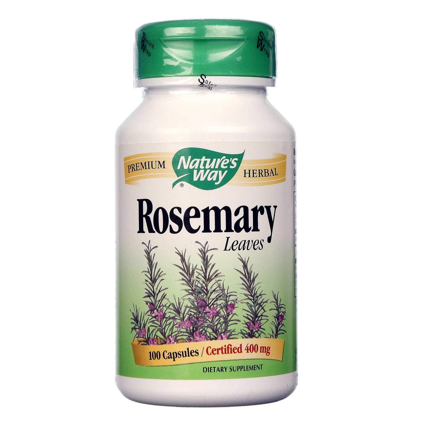Rosemary Leaves 100 Capsules (Pack of 2) | Herbal Supplement for Mental Vitality