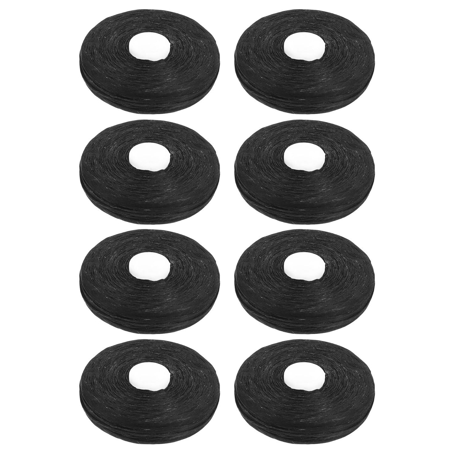 ROSENICE Bamboo Charcoal Dental Floss 50m – Mint Flavor, 8-Pack (Black)
