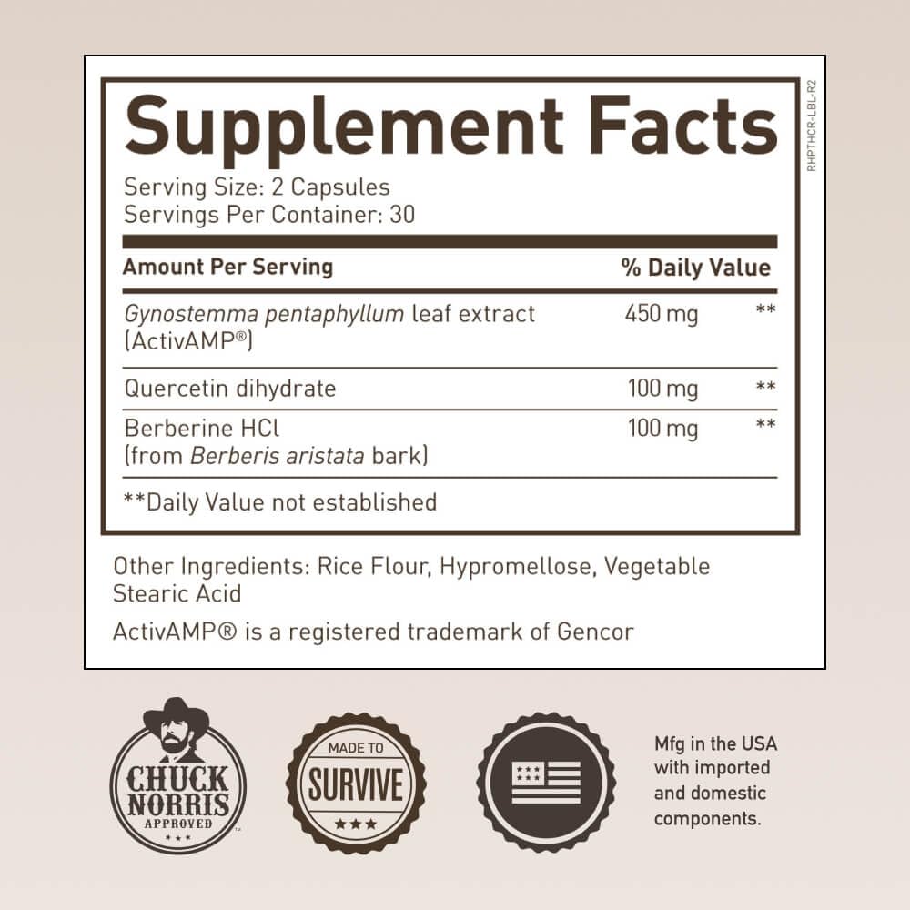 ROUNDHOUSE PROVISION Three Hit Combo – Fat Burner, Energy & Wellness (60 Capsules)