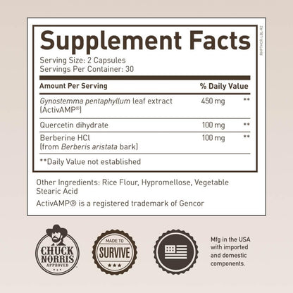 ROUNDHOUSE PROVISION Three Hit Combo – Fat Burner, Energy & Wellness (60 Capsules)