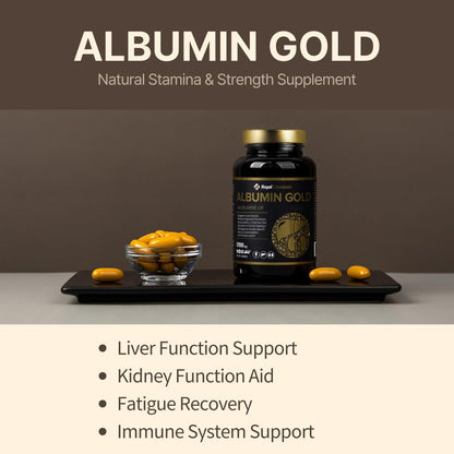 Royal Canadian Albumin Gold 1700mg – Liver & Kidney Support (30 x 1700mg Capsules)