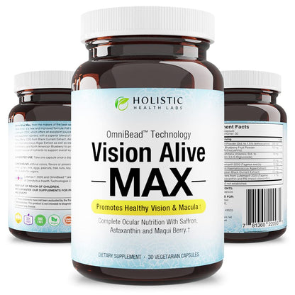 Vision Alive Max with Lutemax 2020 – 8 Natural Eye Support Ingredients