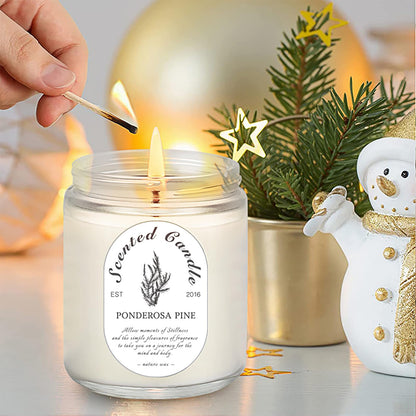 Lavender Candle Gift Set 4-Pack | Soy Wax Aromatherapy Candles for Relaxation & Christmas Gifts