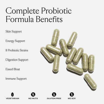 SAKARA Complete Probiotic – 3B CFU Daily Probiotics for Women, 180 Capsules