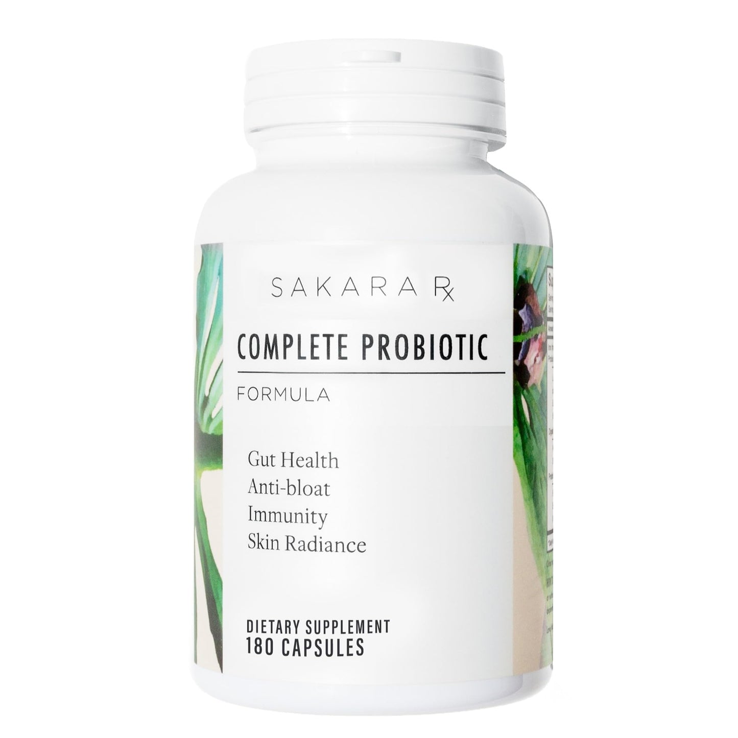 SAKARA Complete Probiotic – 3B CFU Daily Probiotics for Women, 180 Capsules