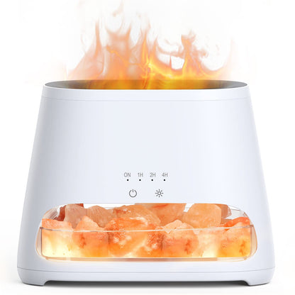 SALKING 2-in-1 Himalayan Salt Lamp & Ultrasonic Essential Oil Diffuser