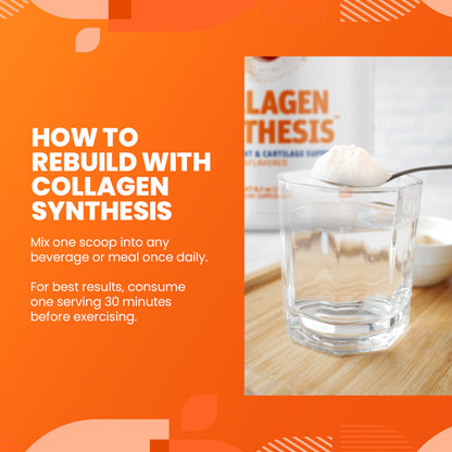 SaltWrap Collagen Synthesis - Joint Support with Fortigel & Tendoforte, NSF Certified for Sport