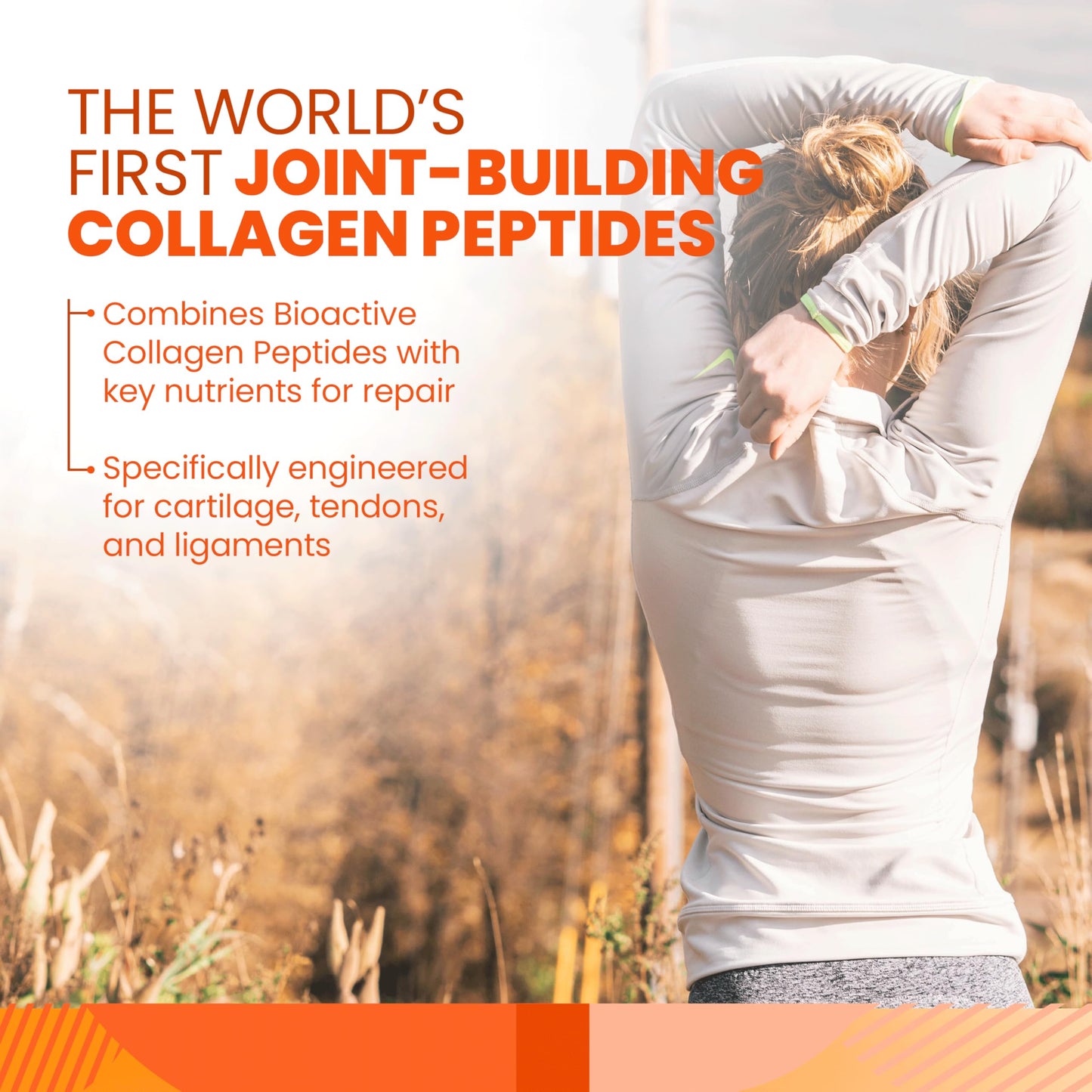 SaltWrap Collagen Synthesis - Joint Support with Fortigel & Tendoforte, NSF Certified for Sport