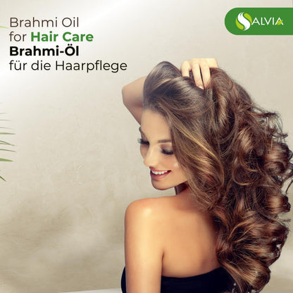 Salvia Brahmi Oil 15ml (Bacopa monnieri) - With Dropper