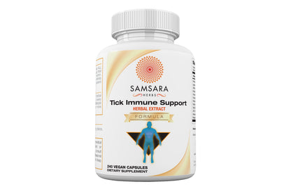 Samsara Herbs Tick Immune Support - 240 Capsules (Japanese Knotweed & Cat's Claw)