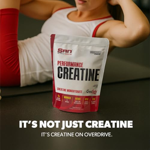 SAN Performance Creatine 300g – Supports Muscle Growth & Athletic Endurance | 60 Servings