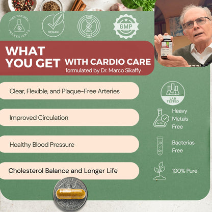 Artery Plaque Support & Circulation – 4-Element Heart Health Supplement | Sana Herbal Sciences