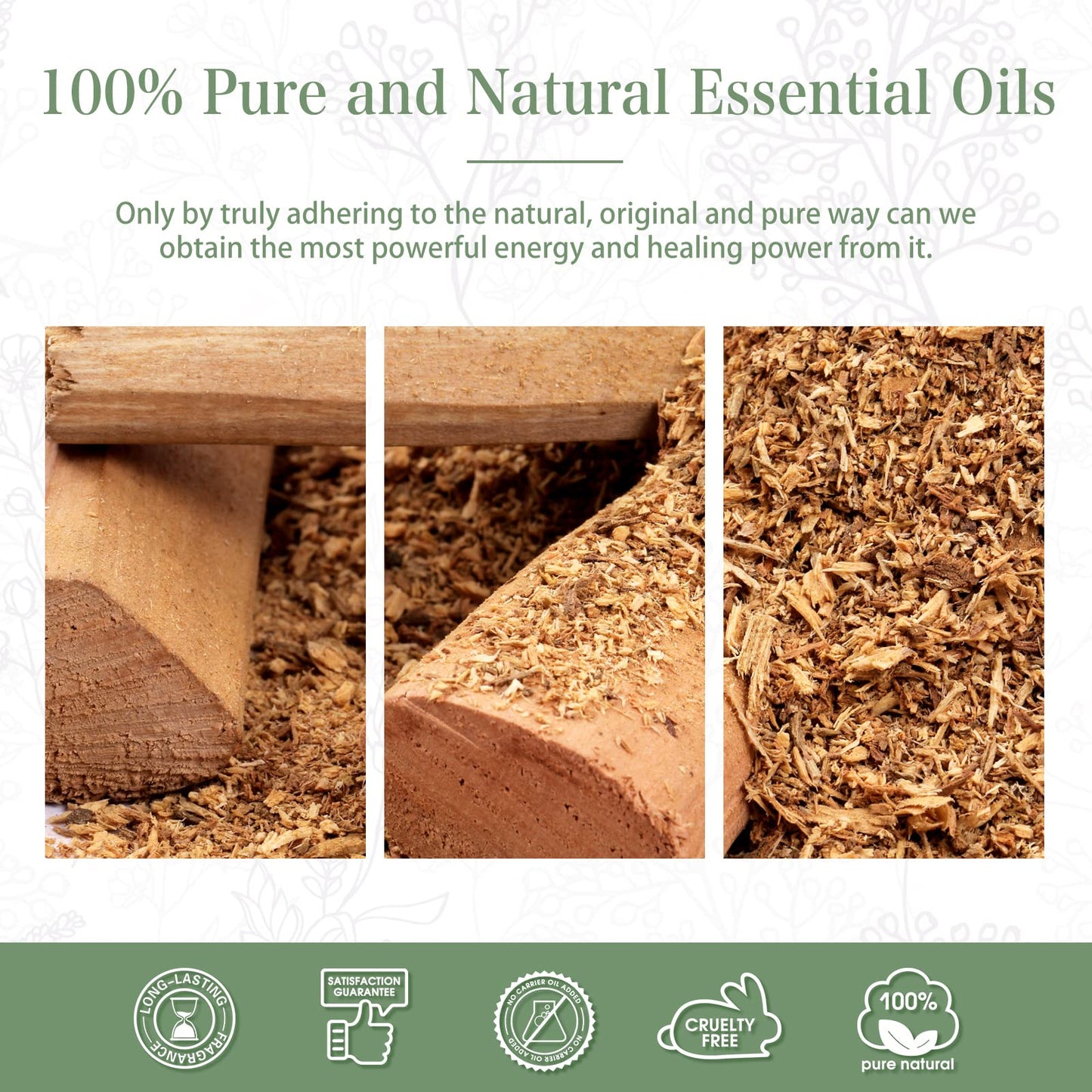 Sandalwood Essential Oil 30ml | PHATOIL Pure for Aromatherapy