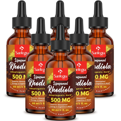 Santegra 57,000mg Liposomal Rhodiola Rosea with Ashwagandha — 360ml Liquid