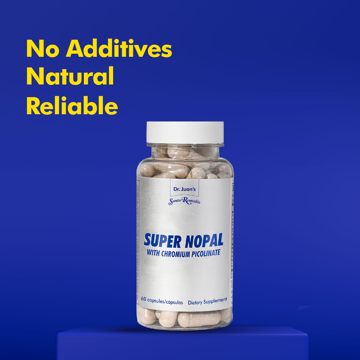 Santo Remedio Super Nopal Exclusive Nopal Gurmar Formula 60 Capsules