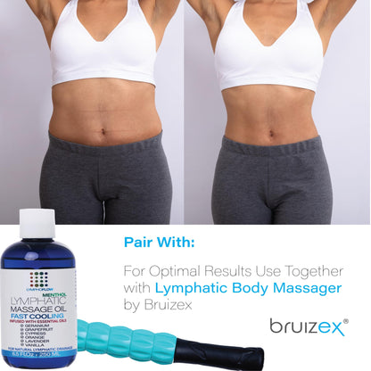 Lymphatic Drainage Massage Oil with Arnica & Coconut Oil (8.5 oz)