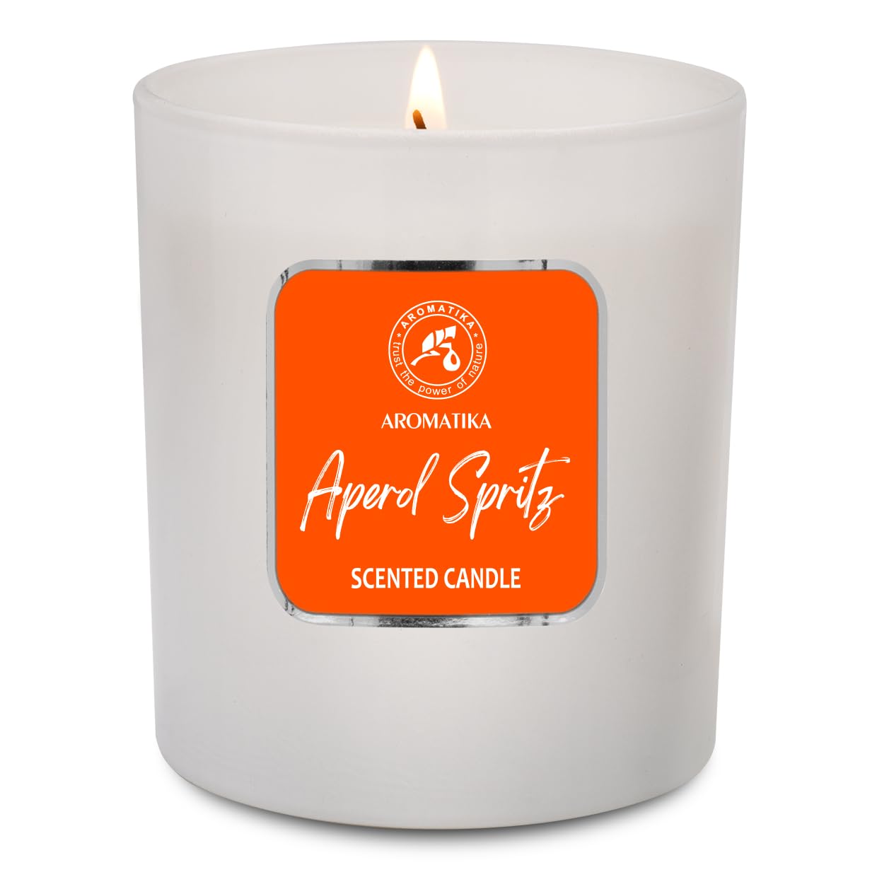 Scented Candle Aperol Spritz 6.8oz – Edible Massage Oil for Couples