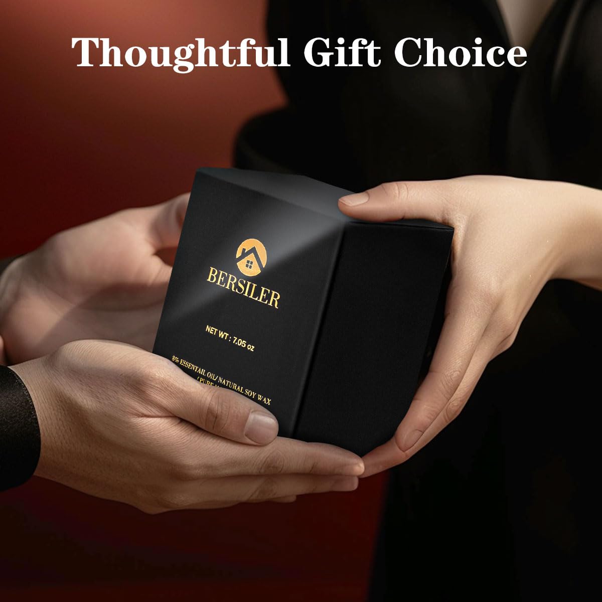 Scented Candle for Men – Vanilla Aromatherapy Candle for Home & Gifts