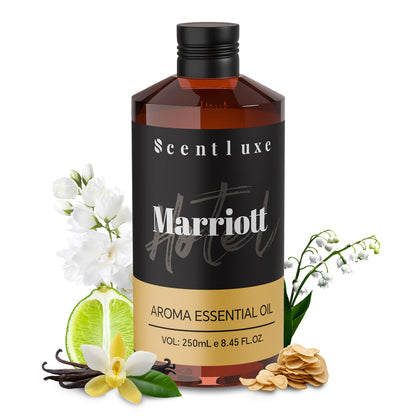 ScentLuxe Essential Oils – Marriott Beach Villa Diffuser Oil 250mL | Bitter Orange, Jasmine & Lily of the Valley